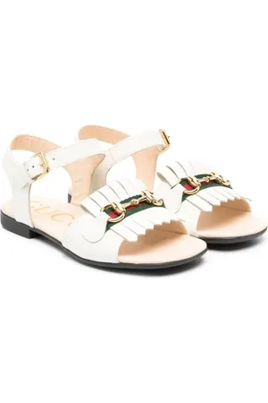 Gucci Gancini leather sandals