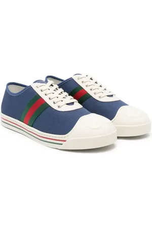 Gucci Web-Stripe canvas sneakers