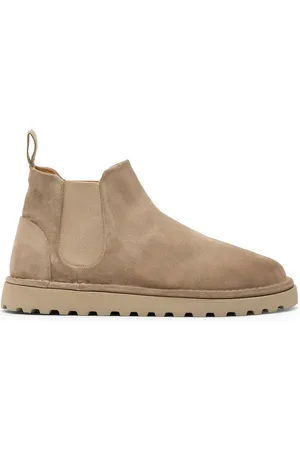 MARSÈLL Panelled suede ankle boots