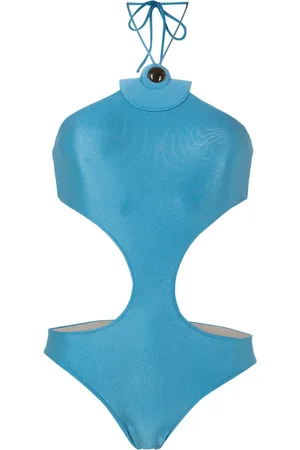 Adriana Degreas Appliqué-detail one-piece