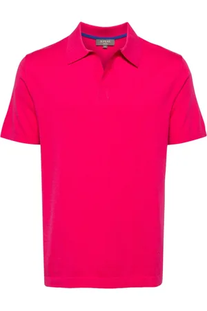 N.PEAL Fine-knit polo shirt