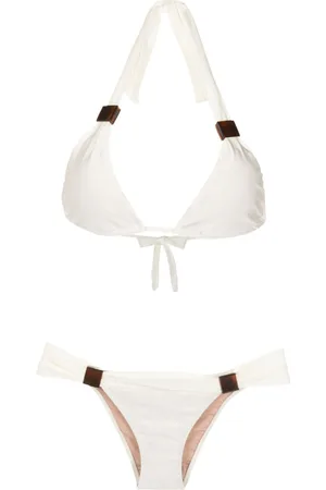 Adriana Degreas Triangle-shape halterneck bikini