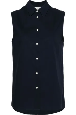 OFFICINE GENERALE Poplin organic-cotton shirt