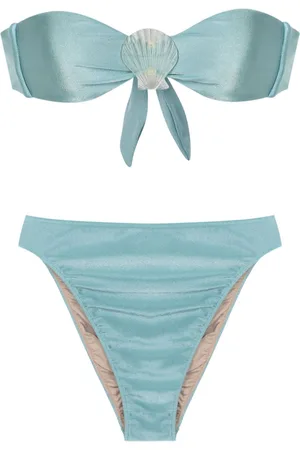 Adriana Degreas Shell-appliqué bikini
