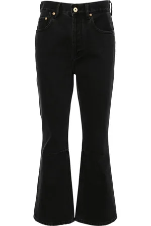 Jacquemus Le de-Nîmes court high-rise flared jeans