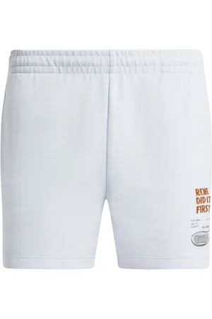 Lacoste Slogan-embroidered cotton shorts