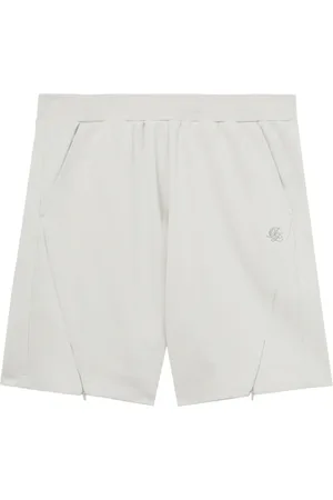 Izzue Logo-embroidered track shorts