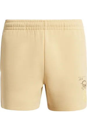 Lacoste Slogan-embroidered cotton shorts