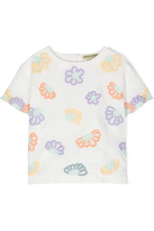 Stella McCartney Floral-embroidered blouse