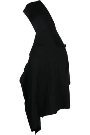 YOHJI YAMAMOTO Asymmetric-design cotton dress