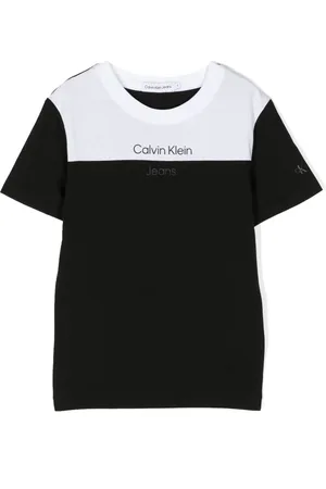 Calvin Klein Two-tone panelled T-shirt