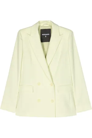 Patrizia Pepe Peak-lapels double-breasted blazer