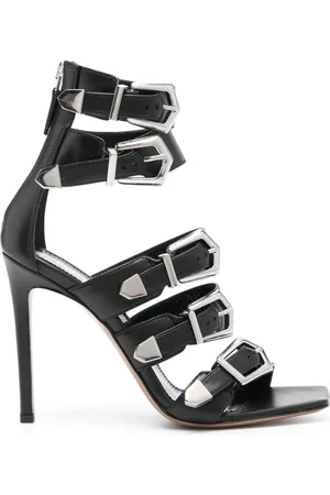 PARIS TEXAS Ursula 105mm buckled sandals