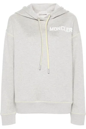 Moncler Logo-embroidered cotton hoodie