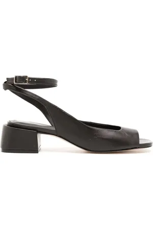 Studio Chofakian Square-toe leather sandals