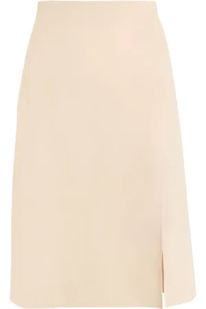 Stella McCartney Front-slit knitted skirt