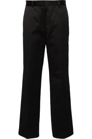 Totême Pressed-crease straight trousers