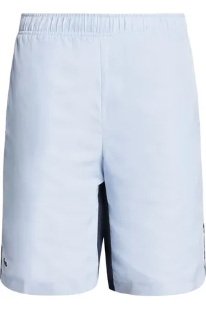 Lacoste Logo-stripe elasticated shorts