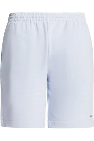 Lacoste Logo-appliqué fleece shorts