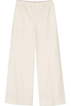 Moncler Elasticated-waist wide-leg trousers