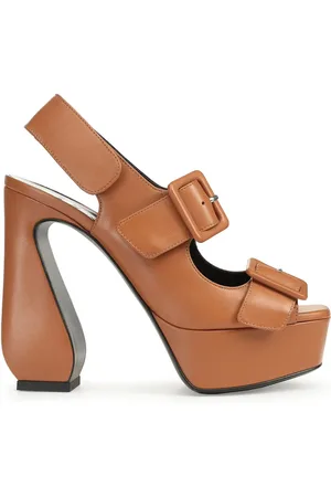 Sergio Rossi SI Rossi 90mm leather sandals