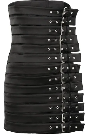 GIUSEPPE DI MORABITO Buckle-embellished mini dress