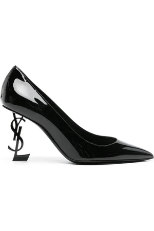 Saint Laurent Opyum 110mm Cassandre-logo pumps