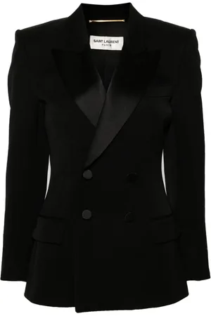Saint Laurent Peak-lapels double-breasted blazer