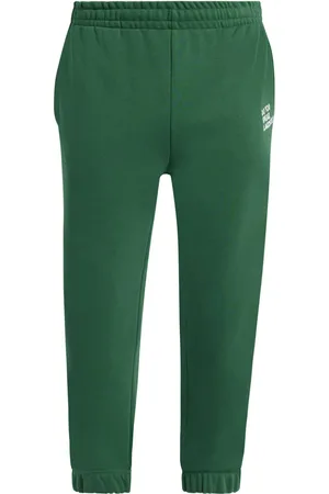 Lacoste Slogan-embroidered track pants