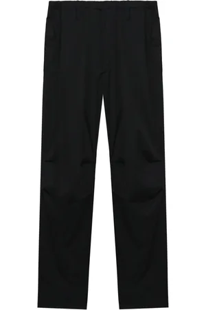 Auralee Straight-leg satin trousers