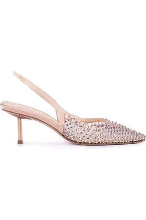 LE SILLA Gilda crystal-embellished pumps