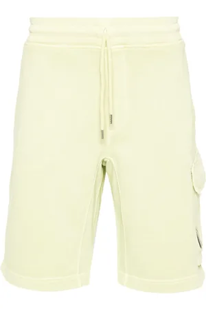 C.P. Company Lens-detail cotton shorts