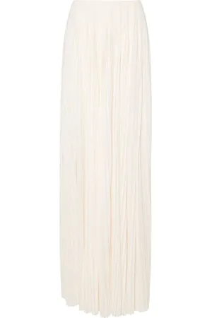 Saint Laurent Pleated maxi skirt