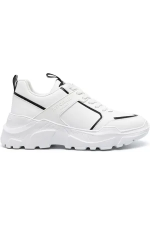 Roberto Cavalli Logo-embossed chunky sneakers