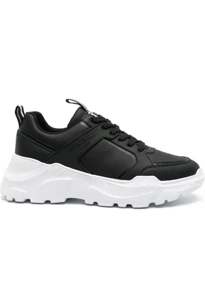 Roberto Cavalli Logo-embossed chunky sneakers