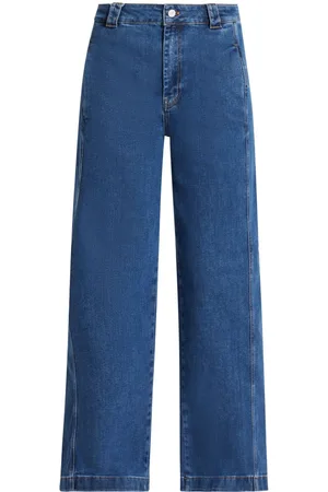 Lacoste High-rise straight-leg jeans
