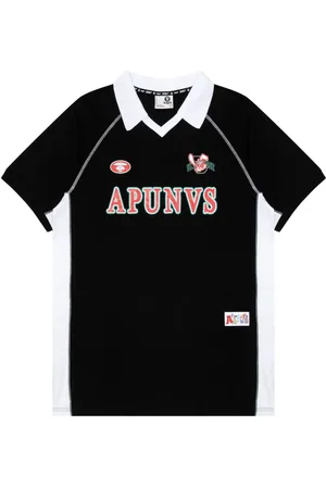 A Bathing Ape Slogan-appliqué cotton polo top