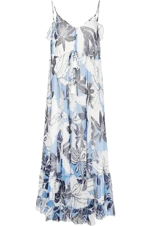 Twin-Set Floral-print maxi dress
