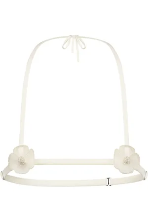 Kiki de Montparnasse Chouchou floral-appliqu?? bra