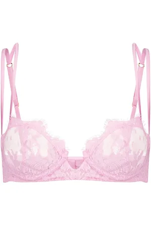 Kiki de Montparnasse Jolie floral-lace balconette bra
