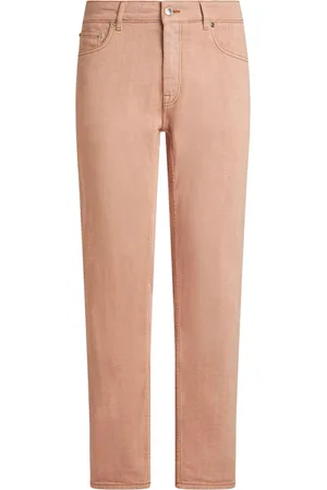 Etro Pegaso-embroidered mid-rise jeans