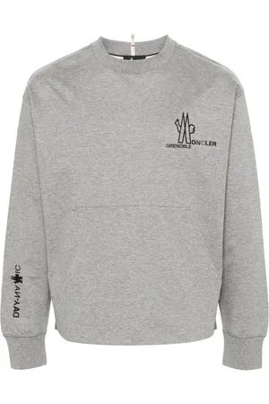 Moncler Logo-appliqué cotton sweatshirt