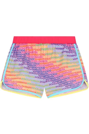 Dolce & Gabbana Logo-print swim shorts