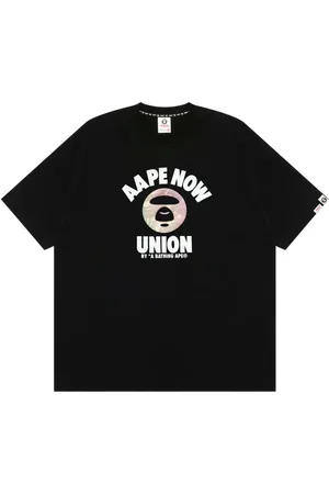 A Bathing Ape Logo-print cotton T-shirt