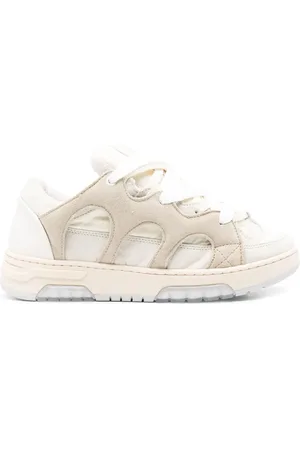 PAURA Logo-debossed low-top sneakers