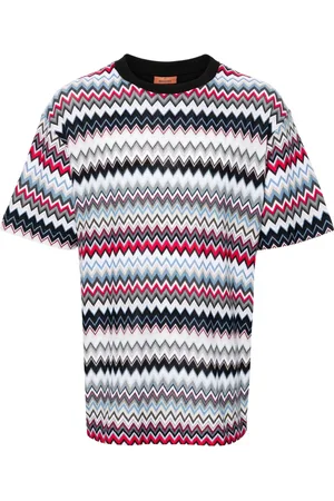 Missoni Zigzag-woven cotton T-shirt
