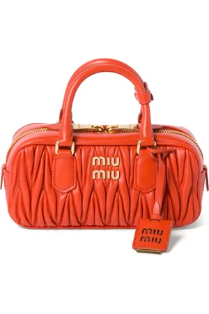 Miu Miu Arcadie matelassé leather bag