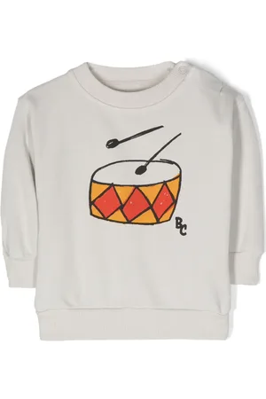 Bobo Choses Play the Drum-print sweatshirt