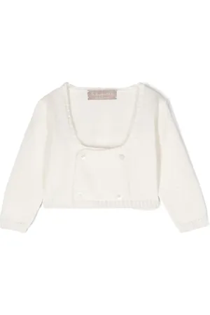 LA STUPENDERIA Double-breasted cotton cardigan