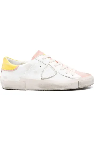 Philippe model PRSX leather sneaker